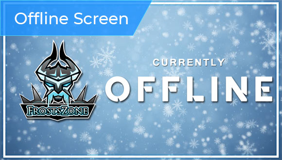 offline screen to the twitch overlay